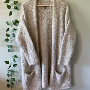 Oversized knitted cardigan from aerie.